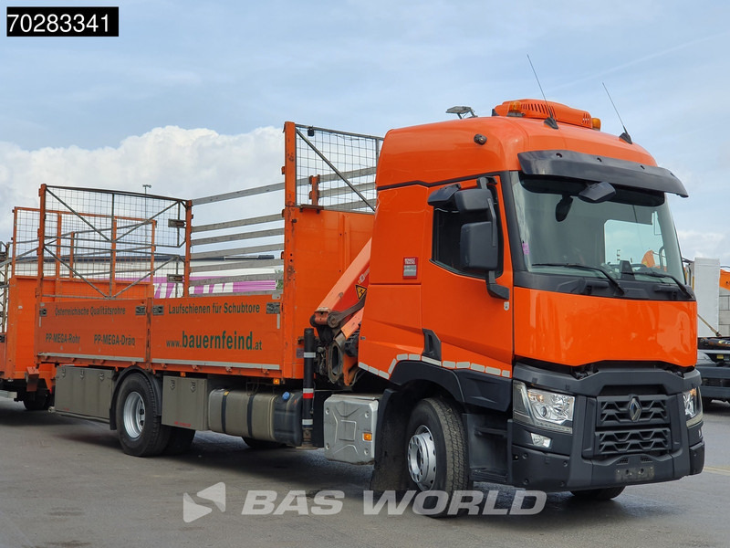Renault C 380 4X2 Palfinger PK18002-EH Retarder Automatic Standklima Euro 6 - Camion plateau, Camion grue: photos 2 Renault C 380 4X2 Palfinger PK18002-EH Retarder Automatic Standklima Euro 6 - Camion plateau, Camion grue: photos 2
