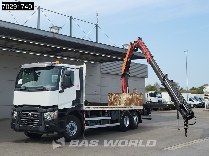 Renault C 380 6X2 Palfinger PK 22002 EH Crane Optibrake Euro 6 - Camion plateau, Camion grue: photos 5 Renault C 380 6X2 Palfinger PK 22002 EH Crane Optibrake Euro 6 - Camion plateau, Camion grue: photos 5