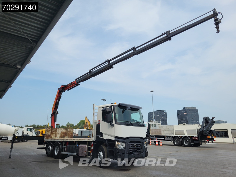 Renault C 380 6X2 Palfinger PK 22002 EH Crane Optibrake Euro 6 - Camion plateau, Camion grue: photos 3 Renault C 380 6X2 Palfinger PK 22002 EH Crane Optibrake Euro 6 - Camion plateau, Camion grue: photos 3