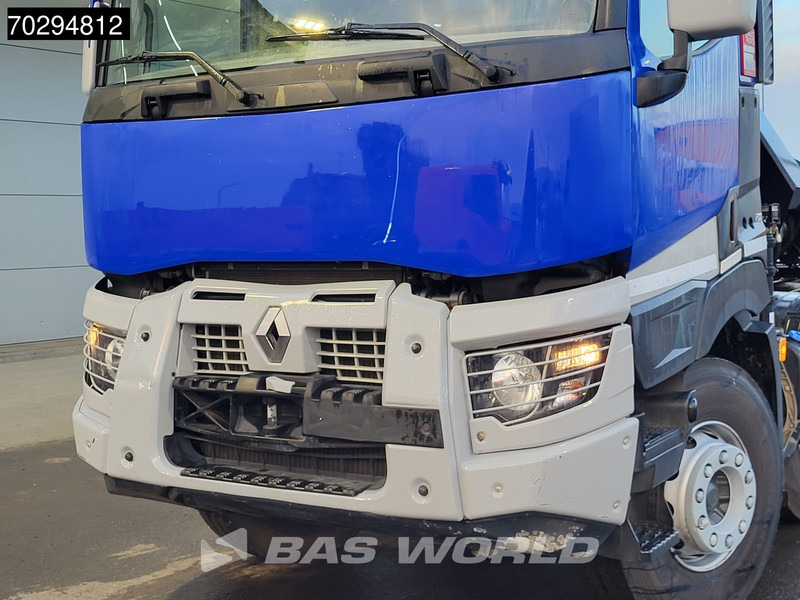 Camion ampliroll, Camion grue Renault C 430 8X4 HIAB X-Hiduo 188 B-2 Crane + Hook Full Steel Big-Axle Euro 6: photos 18