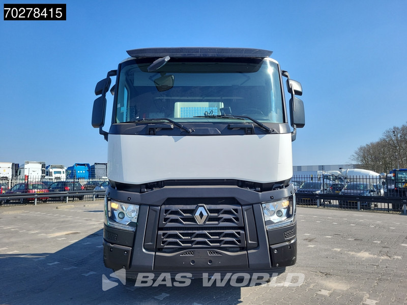 Camion plateau, Camion grue Renault C 430 8X4 Palfinger 22002 EH kran Crane Big-Axle steel suspension Euro 6: photos 16