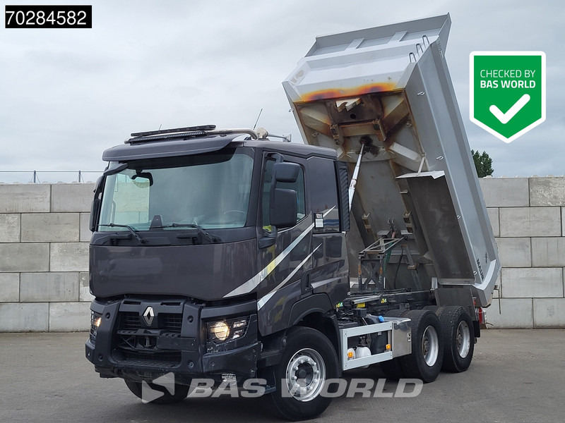 Renault C 520 C 6X4 11m3 tipper Retarder Automatic Steelsuspension Big-Axle Navi Euro 6 - Camion benne: photos 1 Renault C 520 C 6X4 11m3 tipper Retarder Automatic Steelsuspension Big-Axle Navi Euro 6 - Camion benne: photos 1