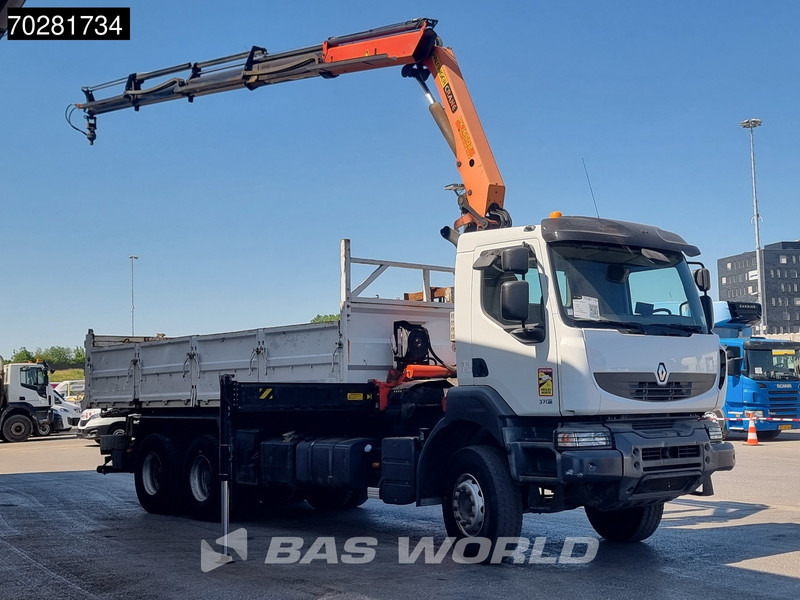Renault Kerax 370 6X4 Palfinger PK16502 Kran Crane Big-Axle Steel suspension Euro 4 - Camion benne, Camion grue: photos 3 Renault Kerax 370 6X4 Palfinger PK16502 Kran Crane Big-Axle Steel suspension Euro 4 - Camion benne, Camion grue: photos 3
