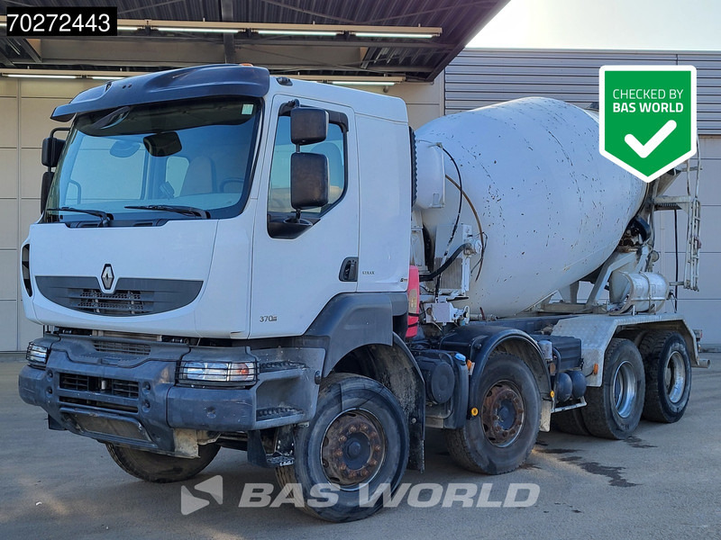 Renault Kerax 370 8X4 9m3 Mixer Manual Steelsuspension Euro4 - Camion malaxeur: photos 1 Renault Kerax 370 8X4 9m3 Mixer Manual Steelsuspension Euro4 - Camion malaxeur: photos 1