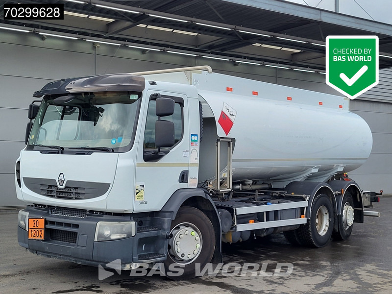 Renault Premium 380 6X2 18540 liter Fuel tanker Retarder Automatic Euro 5 - Camion citerne: photos 1 Renault Premium 380 6X2 18540 liter Fuel tanker Retarder Automatic Euro 5 - Camion citerne: photos 1