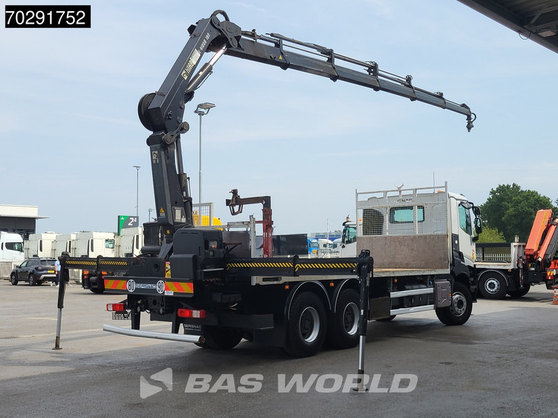 Renault Premium 380 6X4 HIAB X-HIDUO 188 E-5 Crane Steelsuspension Big-Axle Automatic Euro 6 - Camion plateau, Camion grue: photos 5 Renault Premium 380 6X4 HIAB X-HIDUO 188 E-5 Crane Steelsuspension Big-Axle Automatic Euro 6 - Camion plateau, Camion grue: photos 5