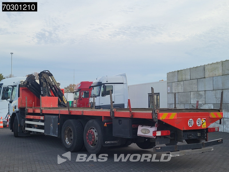 Renault Premium 410 6X2 Terex 120.2E - A3L Kran Crane Lift-Axle Manual Euro 5 - Camion plateau, Camion grue: photos 2 Renault Premium 410 6X2 Terex 120.2E - A3L Kran Crane Lift-Axle Manual Euro 5 - Camion plateau, Camion grue: photos 2