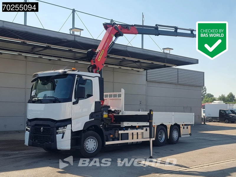 Renault T 440 6X2 2024 NL reg. possible Palfinger PK24.001 SLD Crane Lift+Lenkasche Euro 6 - Camion plateau, Camion grue: photos 1 Renault T 440 6X2 2024 NL reg. possible Palfinger PK24.001 SLD Crane Lift+Lenkasche Euro 6 - Camion plateau, Camion grue: photos 1