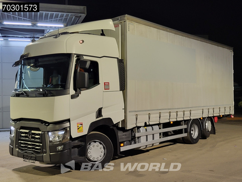 Renault T 480 6X2 Curtainsides Lift + steering axle Automatic Euro 6 - Camion à rideaux coulissants: photos 1 Renault T 480 6X2 Curtainsides Lift + steering axle Automatic Euro 6 - Camion à rideaux coulissants: photos 1