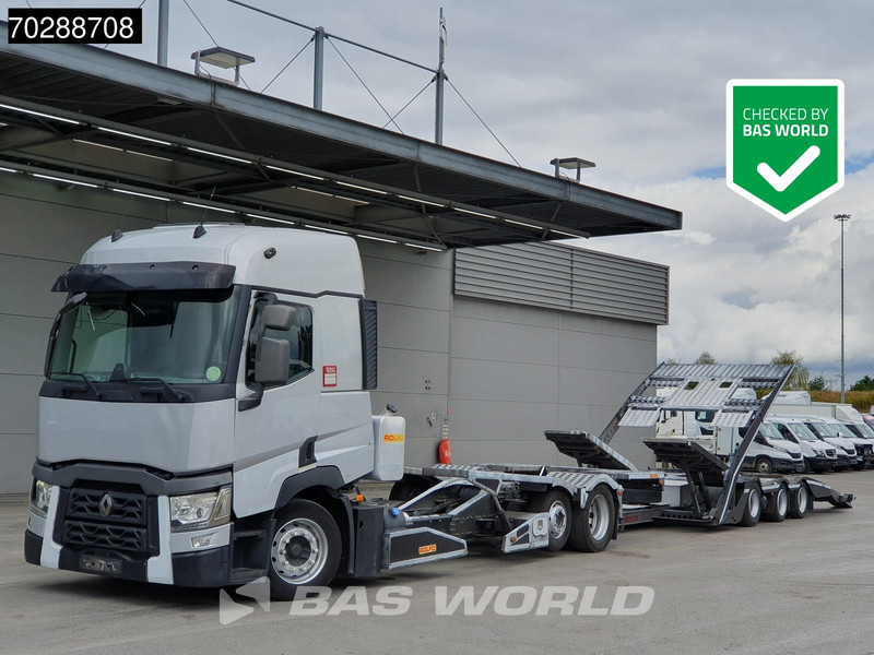 Renault T 480 6X2 Rolfo Hercules 3 truck transporer Retarder Automatic Euro 6 - Camion porte-voitures: photos 1 Renault T 480 6X2 Rolfo Hercules 3 truck transporer Retarder Automatic Euro 6 - Camion porte-voitures: photos 1