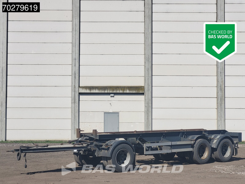 Renders RAC 10.18 Liftachse - Remorque porte-conteneur/ Caisse mobile: photos 1 Renders RAC 10.18 Liftachse - Remorque porte-conteneur/ Caisse mobile: photos 1