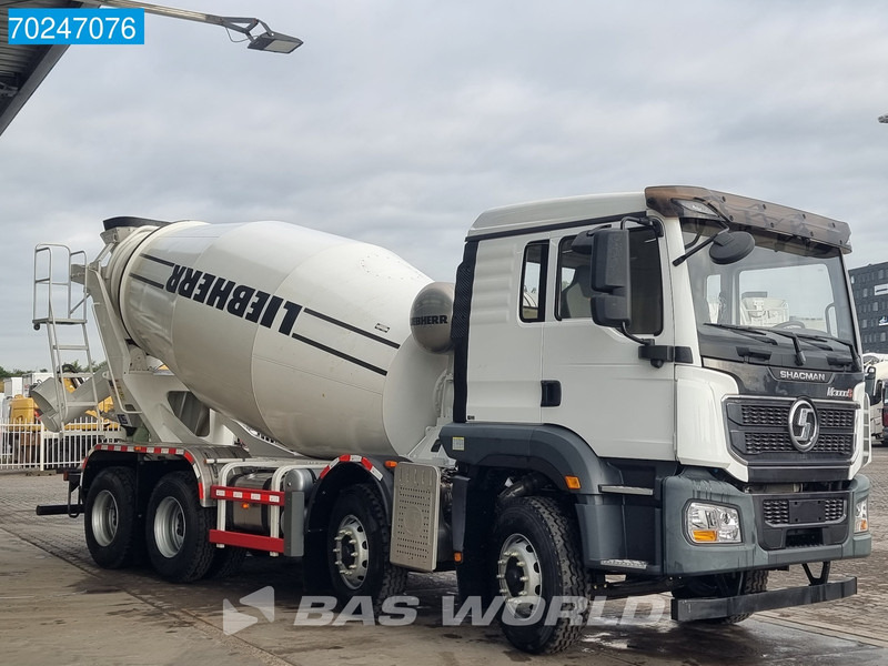 SHACMAN 8x4 EURO 6 8X4 NEW! 8m3 Liebherr Mixer Big-Axle Steel Suspension - Camion malaxeur: photos 3 SHACMAN 8x4 EURO 6 8X4 NEW! 8m3 Liebherr Mixer Big-Axle Steel Suspension - Camion malaxeur: photos 3