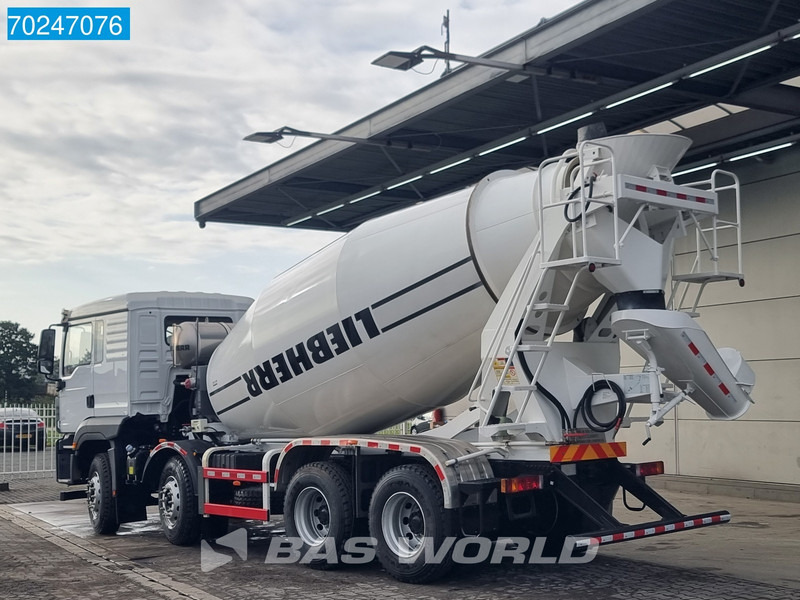 SHACMAN 8x4 EURO 6 8X4 NEW! 8m3 Liebherr Mixer Big-Axle Steel Suspension - Camion malaxeur: photos 2 SHACMAN 8x4 EURO 6 8X4 NEW! 8m3 Liebherr Mixer Big-Axle Steel Suspension - Camion malaxeur: photos 2