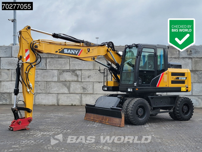 Sany SY155W - Pelle sur pneus: photos 1 Sany SY155W - Pelle sur pneus: photos 1