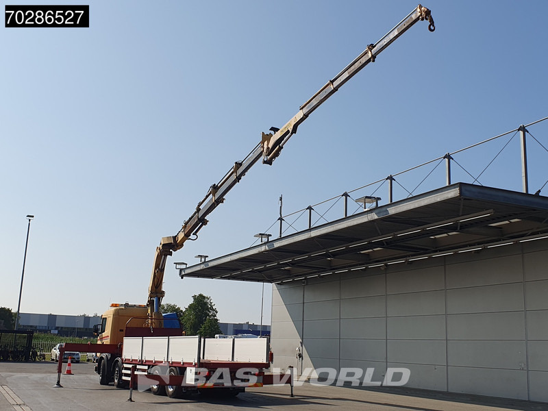 Scania 124G 470 8X4 Palfinger PK45000 C4 Crane Kran Fly-Jib Manual Steering Axle Euro 3 - Camion plateau, Camion grue: photos 2 Scania 124G 470 8X4 Palfinger PK45000 C4 Crane Kran Fly-Jib Manual Steering Axle Euro 3 - Camion plateau, Camion grue: photos 2