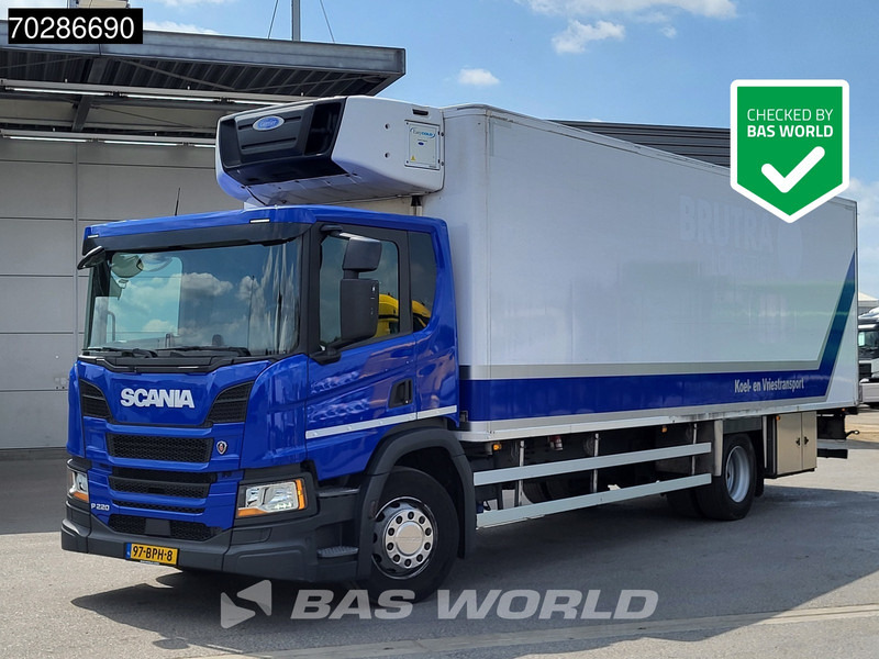 Scania P220 P 4X2 NL-Truck Carrier Supra 1150 Mt Automatic Ladebordwand Euro 6 - Camion frigorifique: photos 1 Scania P220 P 4X2 NL-Truck Carrier Supra 1150 Mt Automatic Ladebordwand Euro 6 - Camion frigorifique: photos 1
