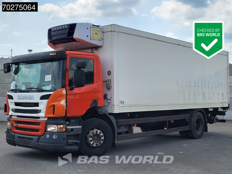 Scania P230 4X2 18tonner Automatic Ladebordwand Euro 5 - Camion frigorifique: photos 1 Scania P230 4X2 18tonner Automatic Ladebordwand Euro 5 - Camion frigorifique: photos 1