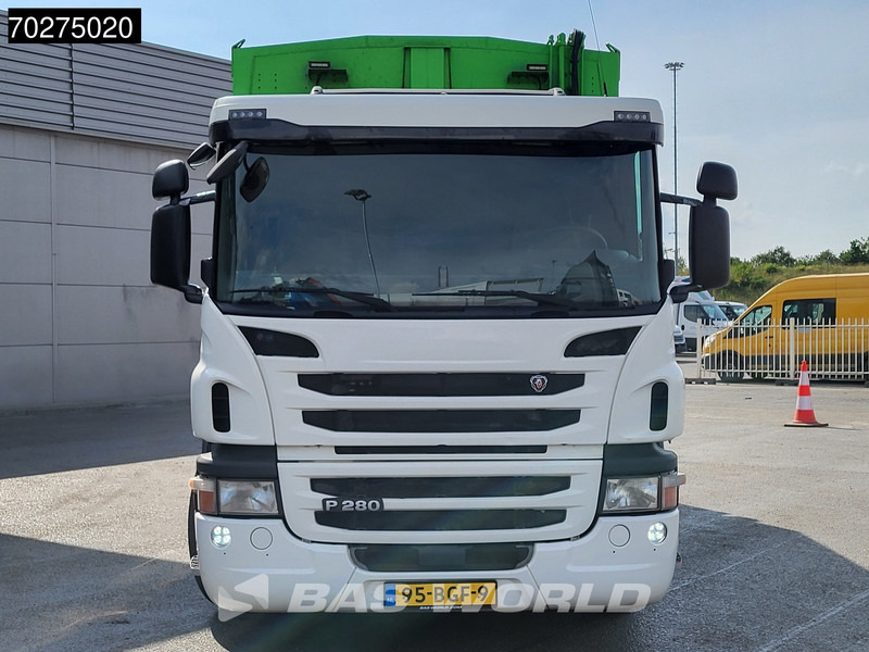 Benne à ordures ménagères Scania P280 4X2 CNG! NL-Truck Mol Ecomax4000 CB Dual Retarder Euro 6: photos 6