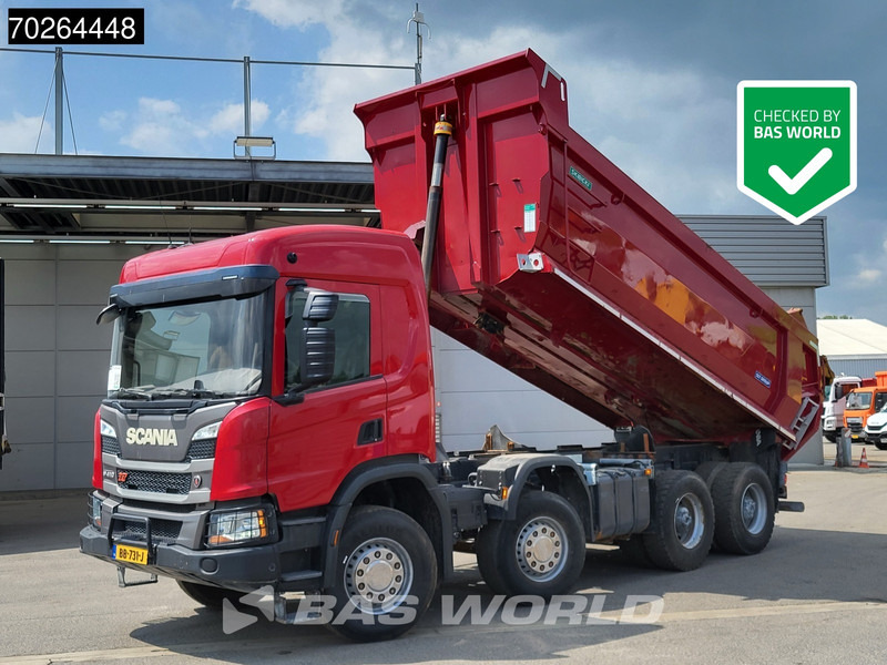 Scania P410 8X4 19m3 Big-Axle Steelsuspension Euro 6 - Camion benne: photos 1 Scania P410 8X4 19m3 Big-Axle Steelsuspension Euro 6 - Camion benne: photos 1