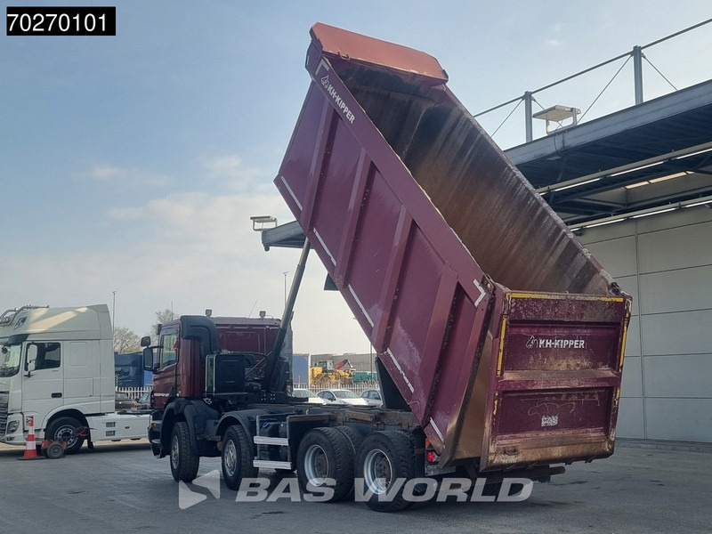 Scania P410 8X4 28m3 KH Kipper Big-Axle Steel suspension Euro 6 - Camion benne: photos 3 Scania P410 8X4 28m3 KH Kipper Big-Axle Steel suspension Euro 6 - Camion benne: photos 3