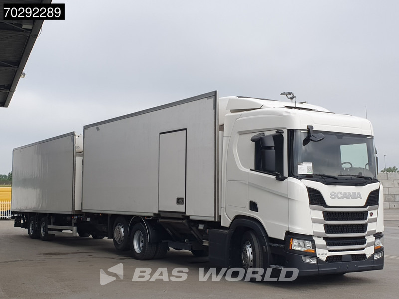 Scania R410 6X2 Carrier Supra 1250 MT Retarder Lamberet Liftachse ACC Euro 6 - Camion frigorifique: photos 3 Scania R410 6X2 Carrier Supra 1250 MT Retarder Lamberet Liftachse ACC Euro 6 - Camion frigorifique: photos 3