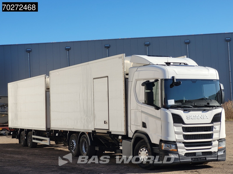 Camion frigorifique Scania R410 6X2 Lamberet Carrier Supra 1250 Mt Retarder Ladebordwand Euro 6: photos 6