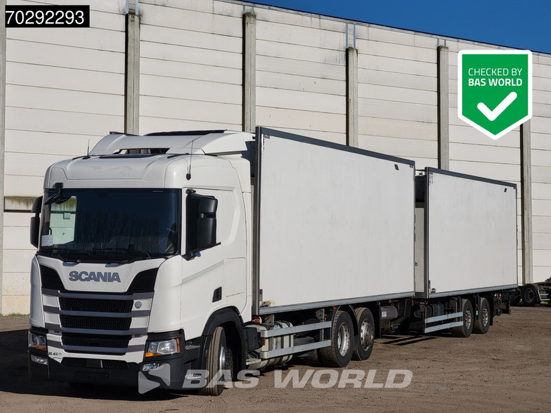Scania R410 6X2 Lamberet Carrier Supra 1250 Mt Retarder Ladebordwand Euro 6 - Camion frigorifique: photos 1 Scania R410 6X2 Lamberet Carrier Supra 1250 Mt Retarder Ladebordwand Euro 6 - Camion frigorifique: photos 1
