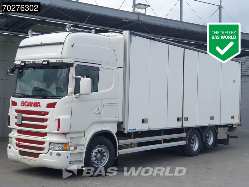 Scania R480 R 6X2 Thermo-king T-1200 R Retarder Manual Ladebordwand Xenon Navi Euro 5 - Camion frigorifique: photos 1 Scania R480 R 6X2 Thermo-king T-1200 R Retarder Manual Ladebordwand Xenon Navi Euro 5 - Camion frigorifique: photos 1