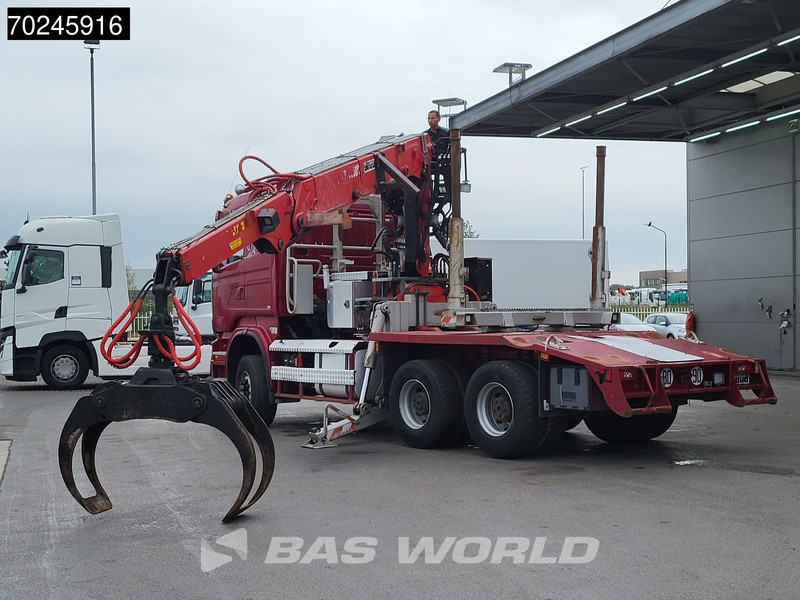 Scania R580 6X4 3-Pedals Jonsered J28505 83 Crane Kran Steel-suspension Retarder Euro 6 - Camion grumier, Camion grue: photos 3 Scania R580 6X4 3-Pedals Jonsered J28505 83 Crane Kran Steel-suspension Retarder Euro 6 - Camion grumier, Camion grue: photos 3