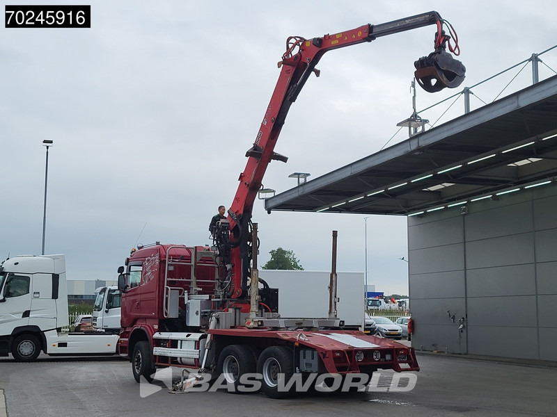Scania R580 6X4 3-Pedals Jonsered J28505 83 Crane Kran Steel-suspension Retarder Euro 6 - Camion grumier, Camion grue: photos 2 Scania R580 6X4 3-Pedals Jonsered J28505 83 Crane Kran Steel-suspension Retarder Euro 6 - Camion grumier, Camion grue: photos 2
