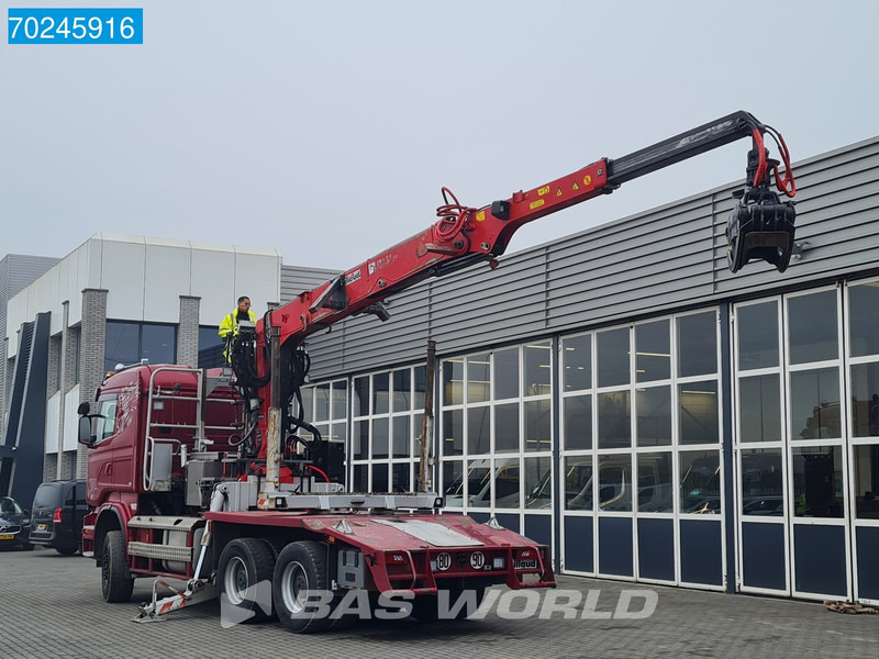 Scania R580 6X4 3-Pedals Jonsered J28505 83 Crane Kran Steel-suspension Retarder Euro 6 - Camion grumier, Camion grue: photos 2 Scania R580 6X4 3-Pedals Jonsered J28505 83 Crane Kran Steel-suspension Retarder Euro 6 - Camion grumier, Camion grue: photos 2