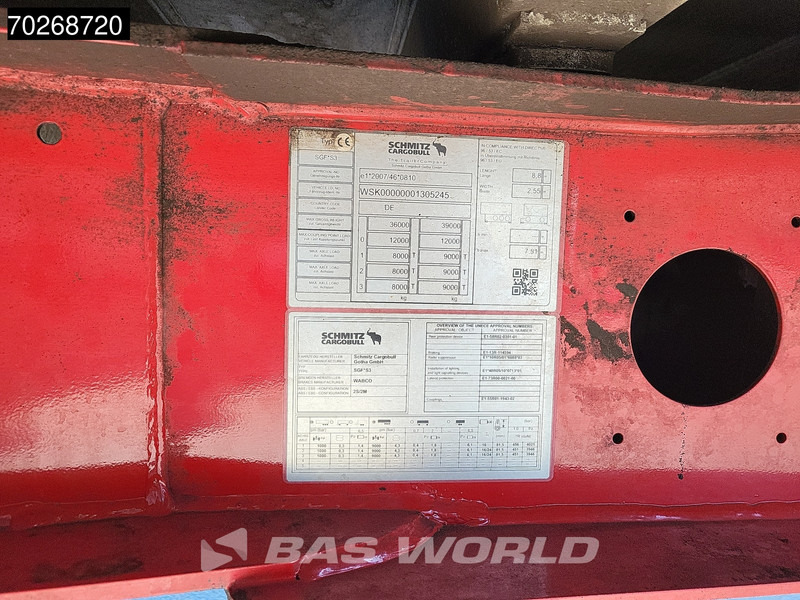 Semi-remorque benne Schmitz Cargobull SGF*S3 NL-Trailer APK 05/25 28m3 ALU: photos 15