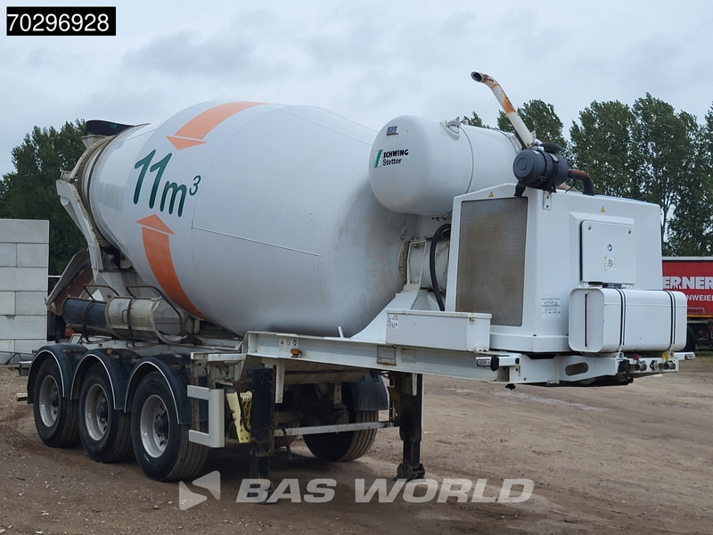 Schwing-Stetter 71/320,AC3 3 axles Concrete 12m3 Lift Axle - Semi-remorque malaxeur: photos 3 Schwing-Stetter 71/320,AC3 3 axles Concrete 12m3 Lift Axle - Semi-remorque malaxeur: photos 3