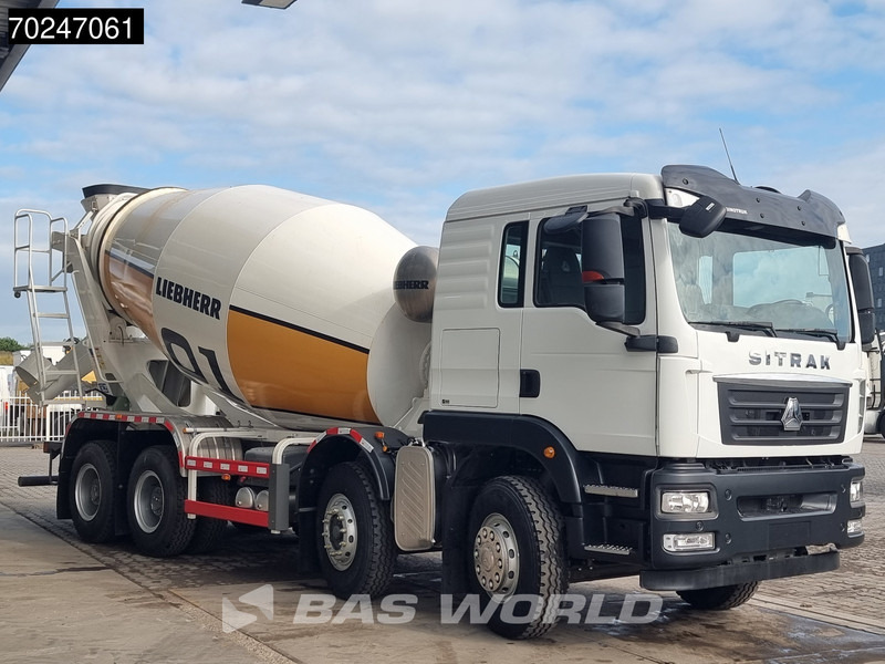 Sitrak G5 350 8X4 NEW! 8m3 Liebherr Mixer Big-Axle Steel Suspension - Camion malaxeur: photos 3 Sitrak G5 350 8X4 NEW! 8m3 Liebherr Mixer Big-Axle Steel Suspension - Camion malaxeur: photos 3