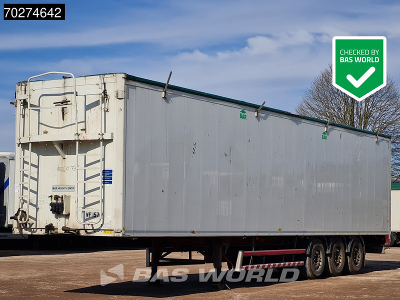 Stas 300ZX 4.15m HIGH! 10mm 90m3 - Semi-remorque à fond mouvant: photos 1 Stas 300ZX 4.15m HIGH! 10mm 90m3 - Semi-remorque à fond mouvant: photos 1