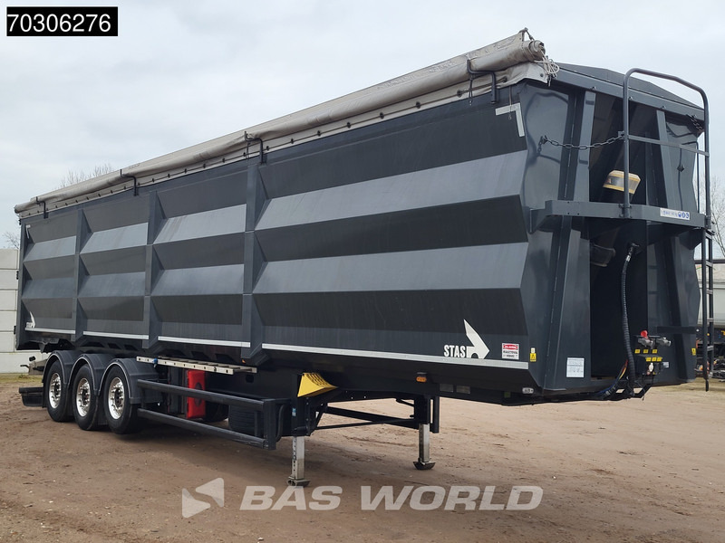 Stas S300CX TUV 06/26 Lifting Axle 68m3 - Semi-remorque benne: photos 3 Stas S300CX TUV 06/26 Lifting Axle 68m3 - Semi-remorque benne: photos 3