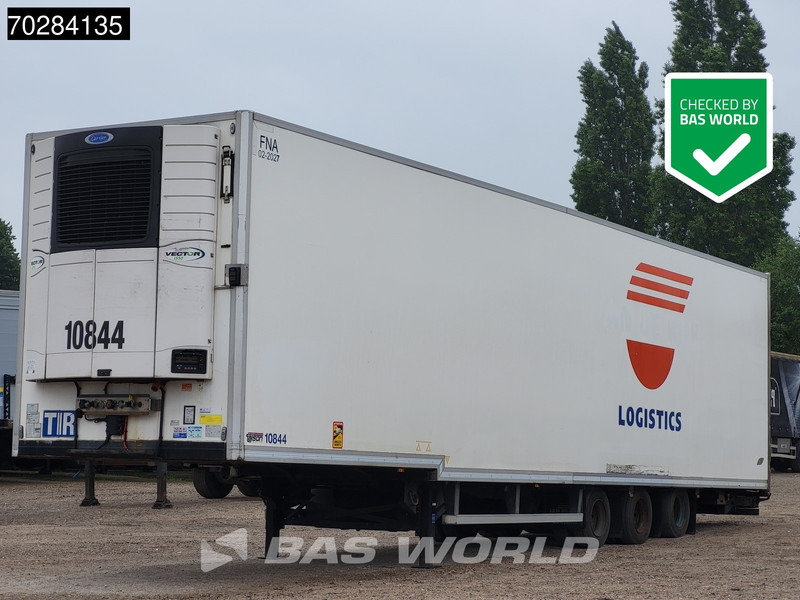 Talson F1227 3 axles NL-Trailer Mega Aircargo Rollenbett Luftfracht Liftachse Blumenbreit - Semi-remorque frigorifique: photos 1 Talson F1227 3 axles NL-Trailer Mega Aircargo Rollenbett Luftfracht Liftachse Blumenbreit - Semi-remorque frigorifique: photos 1