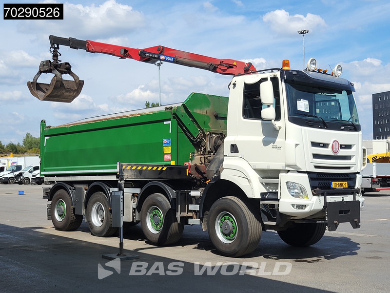 Tatra Tatra Phoenix 8P6R43/Phoenix 8X8 NL-Truck HMF 1943Z Crane 17m3 HSW Big-Axle Steering-Axle 8x8 Automatic Euro 6 - Camion benne, Camion grue: photos 3 Tatra Tatra Phoenix 8P6R43/Phoenix 8X8 NL-Truck HMF 1943Z Crane 17m3 HSW Big-Axle Steering-Axle 8x8 Automatic Euro 6 - Camion benne, Camion grue: photos 3