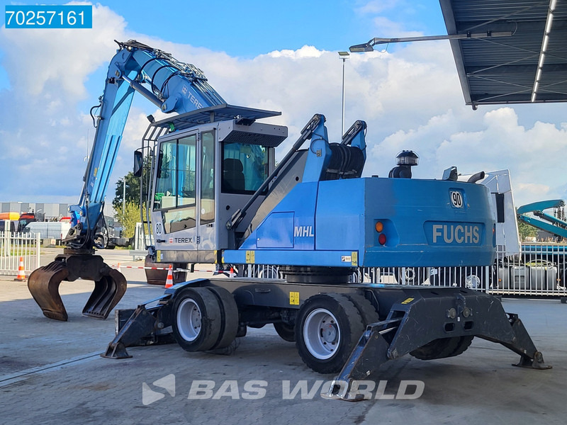 Terex Fuchs MHL320 WITH SORTING GRAPPLE - Pelle de manutention: photos 2 Terex Fuchs MHL320 WITH SORTING GRAPPLE - Pelle de manutention: photos 2