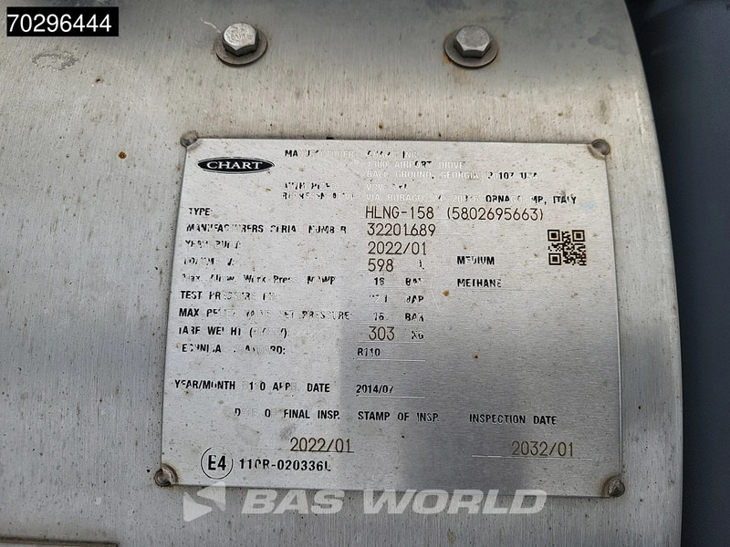 Tracteur routier Iveco S-Way 460 S-Way 4X2 LNG Retarder 2X Tanks: photos 14