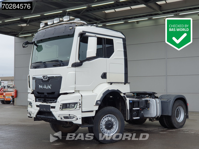MAN TGS 22.510 4X4 Allrad! Big-Axle Hydraulik Drumbrakes Navi - Tracteur routier: photos 1 MAN TGS 22.510 4X4 Allrad! Big-Axle Hydraulik Drumbrakes Navi - Tracteur routier: photos 1