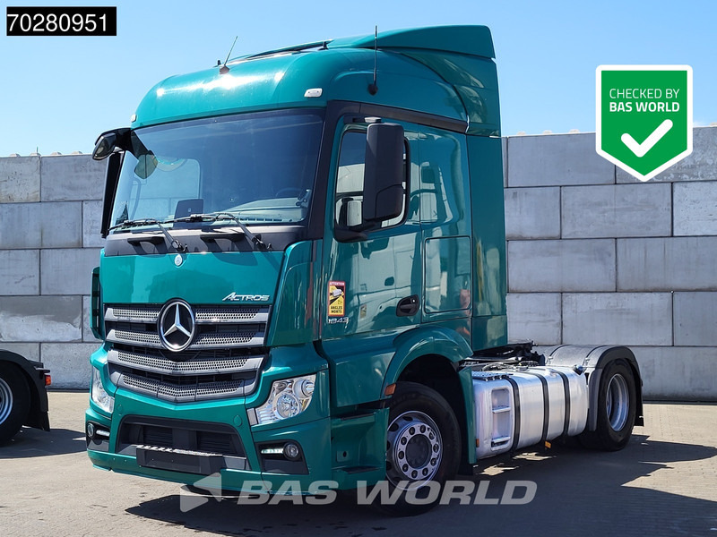 Mercedes-Benz Actros 1843 Actros 4X2 StreamSpace Euro 6 - Tracteur routier: photos 1 Mercedes-Benz Actros 1843 Actros 4X2 StreamSpace Euro 6 - Tracteur routier: photos 1