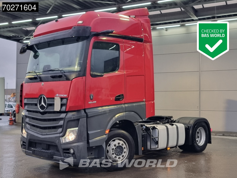 Mercedes-Benz Actros 1845 Actros 4X2 BigSpace 2x Tanks MirrorCam - Tracteur routier: photos 1 Mercedes-Benz Actros 1845 Actros 4X2 BigSpace 2x Tanks MirrorCam - Tracteur routier: photos 1