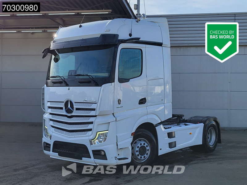 Mercedes-Benz Actros 1853 Actros 4X2 BigSpace Retarder Full-Air Hydraulik Standklima - Tracteur routier: photos 1 Mercedes-Benz Actros 1853 Actros 4X2 BigSpace Retarder Full-Air Hydraulik Standklima - Tracteur routier: photos 1