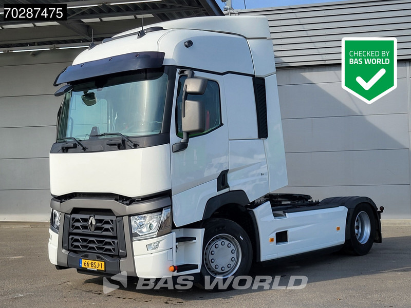 Renault T 440 4X2 NL-Truck VEB+ 2xTanks Standklima Xenon Navi ACC Euro 6 - Tracteur routier: photos 1 Renault T 440 4X2 NL-Truck VEB+ 2xTanks Standklima Xenon Navi ACC Euro 6 - Tracteur routier: photos 1