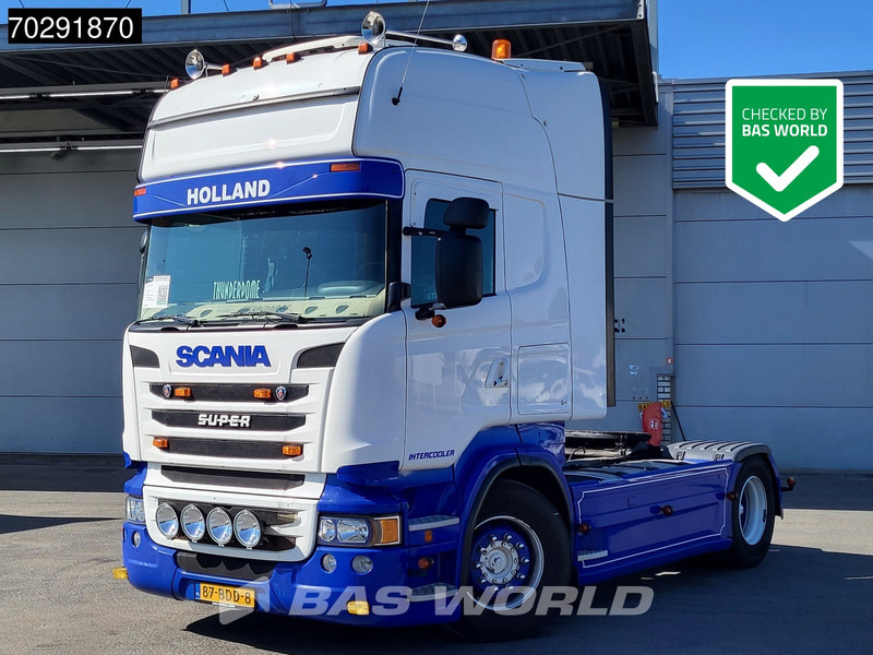 Scania R450 R 4X2 NL-Truck Retarder Standairco 2xTanks Euro 6 - Tracteur routier: photos 1 Scania R450 R 4X2 NL-Truck Retarder Standairco 2xTanks Euro 6 - Tracteur routier: photos 1