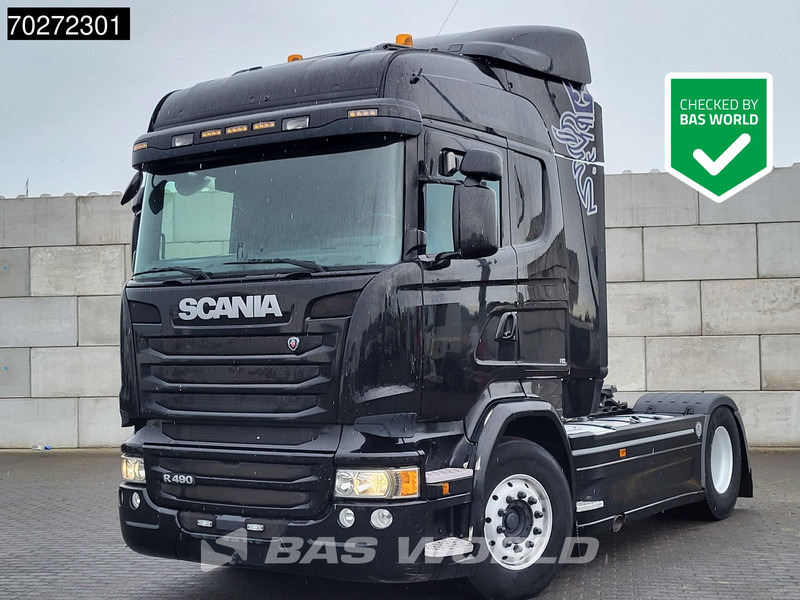 Scania R490 R 4X2 Retarder Hydraulik Navi Euro 6 - Tracteur routier: photos 1 Scania R490 R 4X2 Retarder Hydraulik Navi Euro 6 - Tracteur routier: photos 1