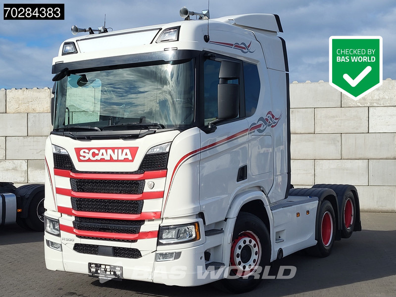 Scania R500 R 6X2 WB 295! Retarder Full-Air Hydraulik Liftachse ACC Navi - Tracteur routier: photos 1 Scania R500 R 6X2 WB 295! Retarder Full-Air Hydraulik Liftachse ACC Navi - Tracteur routier: photos 1