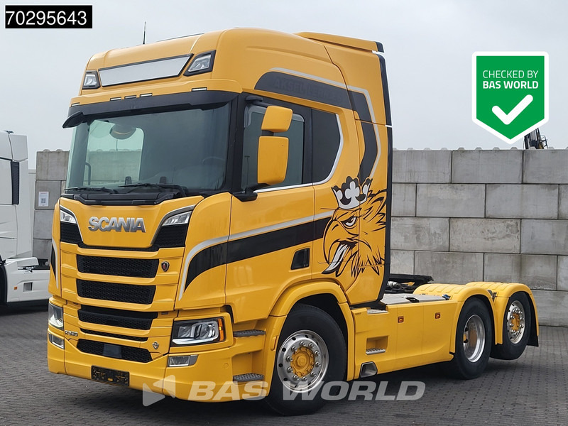 Scania R580 R 6X2 Full-Air Retarder Liftachse LED ACC Euro 6 - Tracteur routier: photos 1 Scania R580 R 6X2 Full-Air Retarder Liftachse LED ACC Euro 6 - Tracteur routier: photos 1