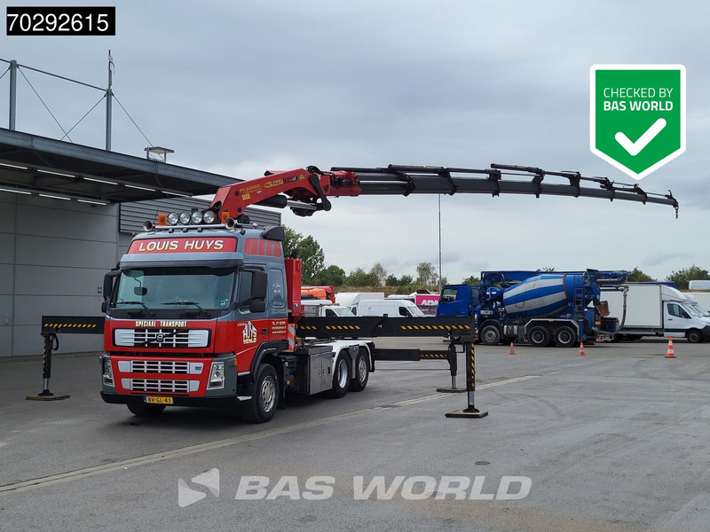 Volvo FM 440 FM 6X2 Palfinger PK60.002 10x Extensions NL-Truck Lift+Steering Axle Crane Kran - Tracteur routier: photos 1 Volvo FM 440 FM 6X2 Palfinger PK60.002 10x Extensions NL-Truck Lift+Steering Axle Crane Kran - Tracteur routier: photos 1
